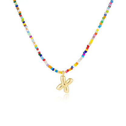 Colorful Letter Necklace